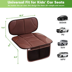 Siivton mesh pockets offer quick-access storage for toys.