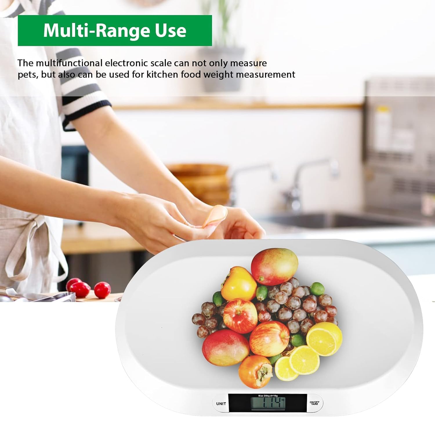 SIKE Baby Scale three modes offer versatile infant weighing options