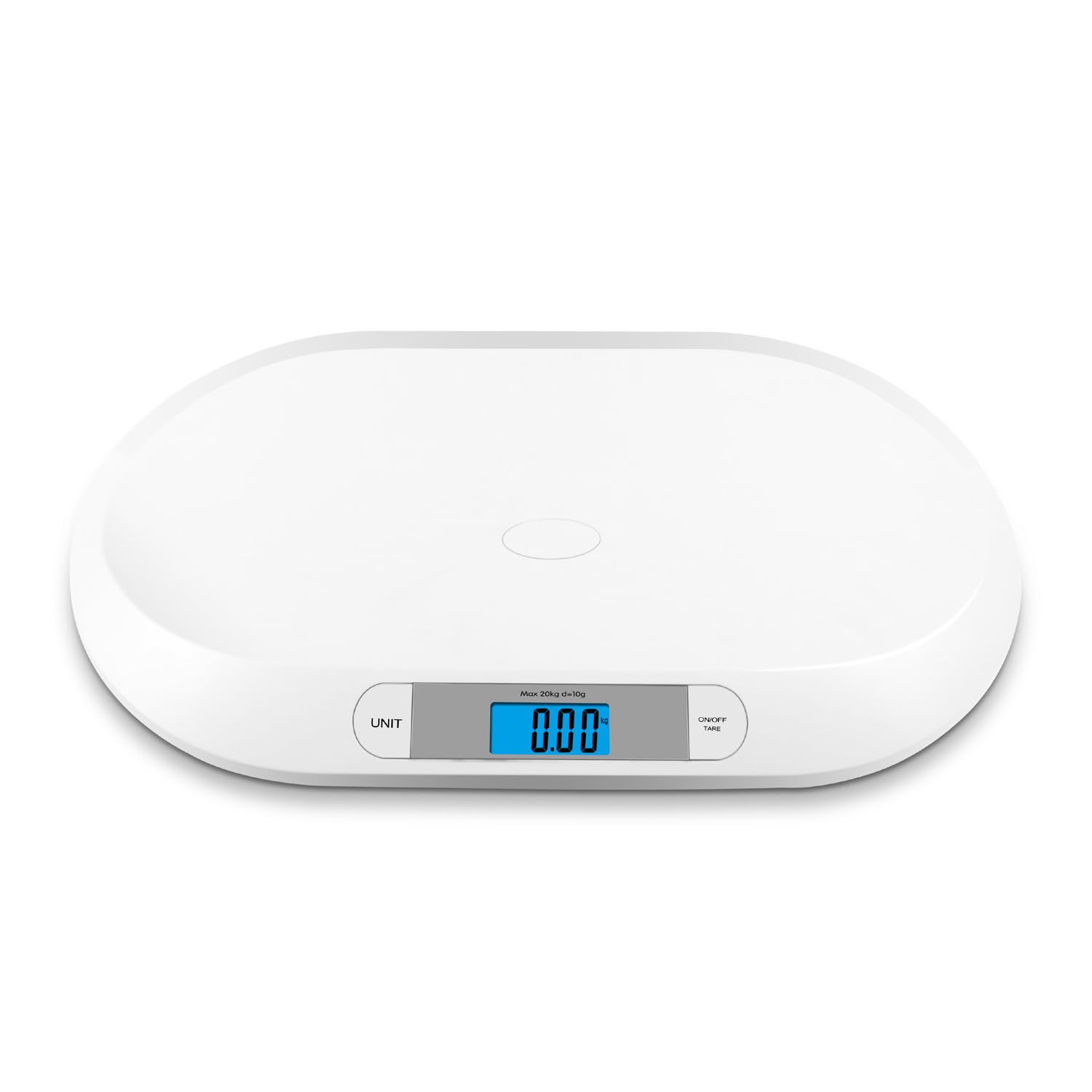SIKE Pet Scale 44lb capacity supports larger pets in one measurement