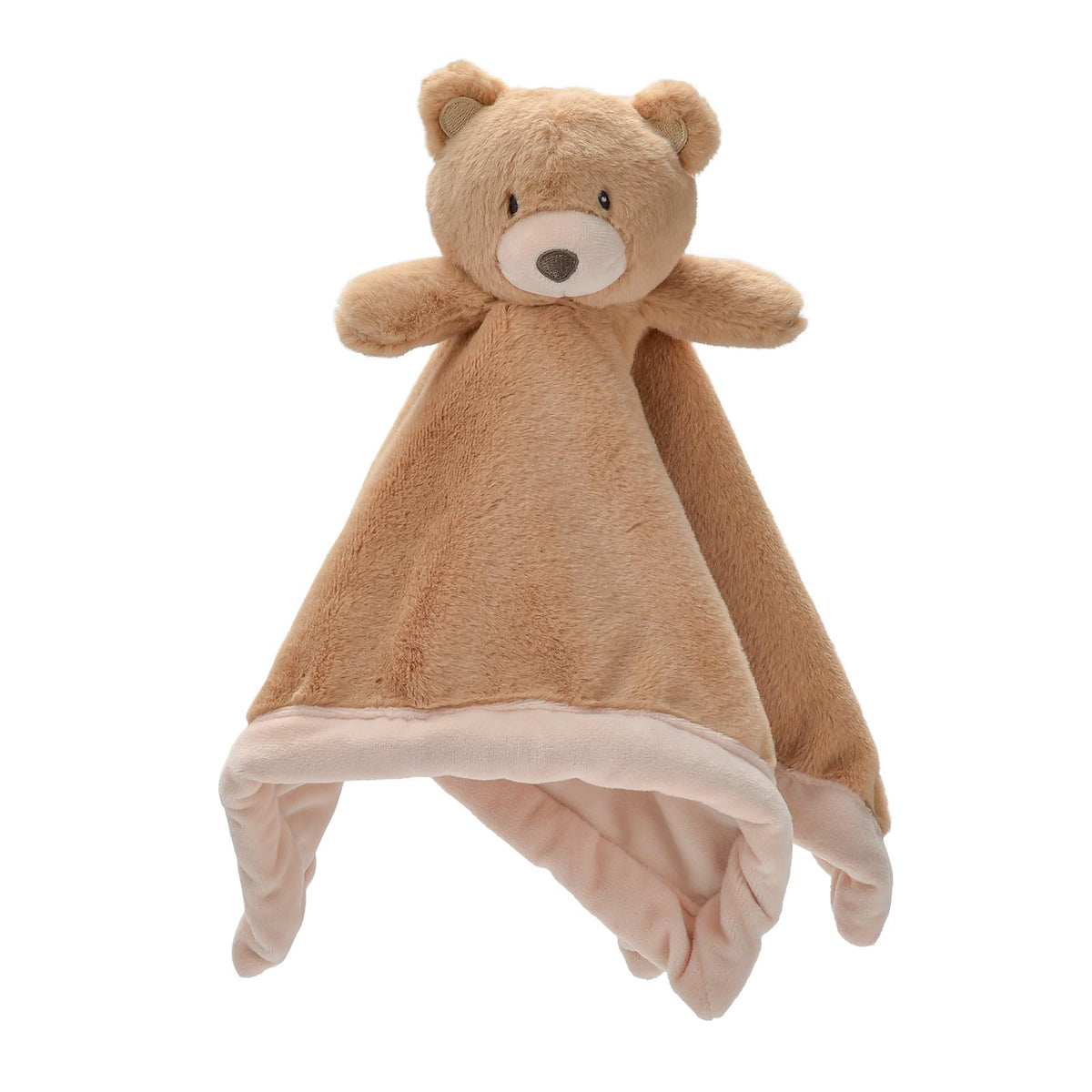 Sili Factory Baby Bear security blanket closeup highlighting plush texture for comforting snuggles