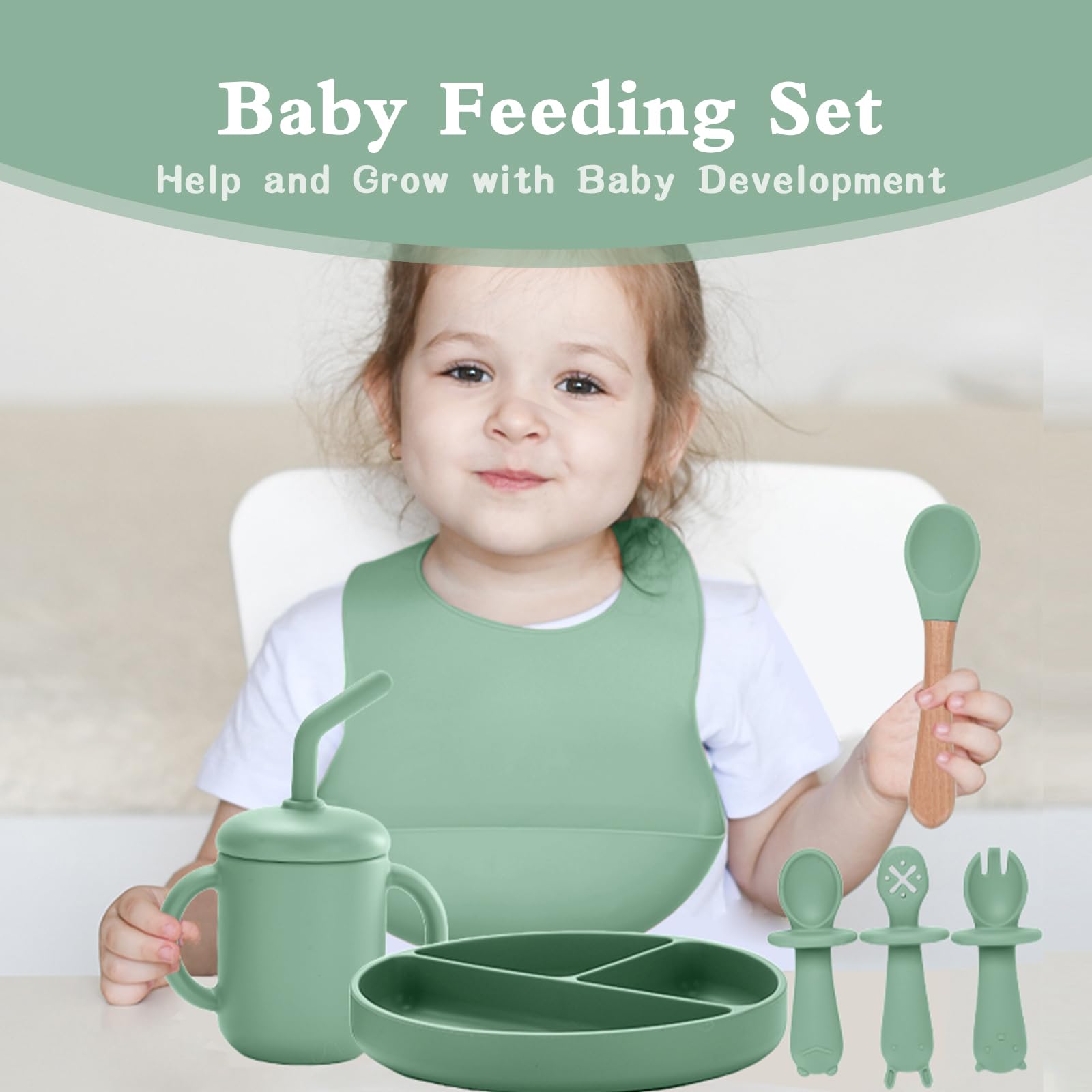 SILI FACTORY baby toothbrushes for post-meal cleaning