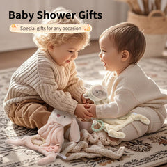 SILI FACTORY Lovey cuddle fabric shown for easy grasp by tiny hands.