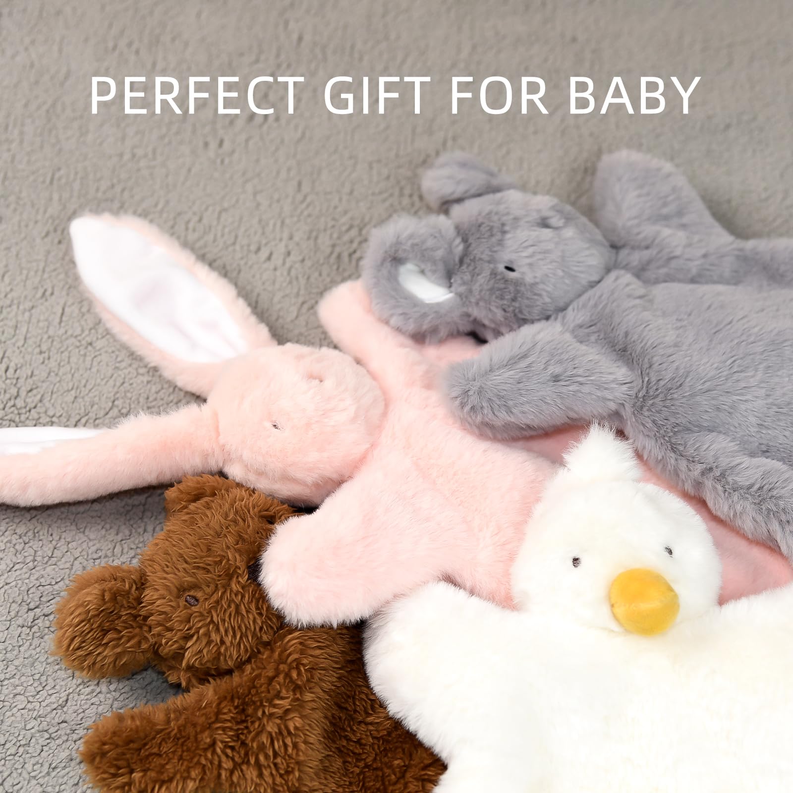 SILI FACTORY Lovey packaged as a thoughtful baby shower gift option.