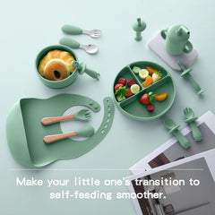 SILI FACTORY silicone baby bowl with suction for stable feeding