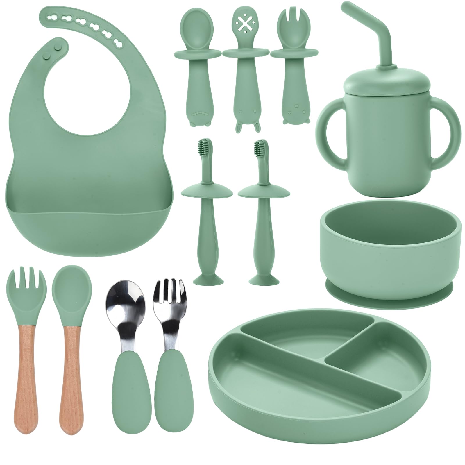 SILI FACTORY suction plate keeps meals mess-free and secure for baby