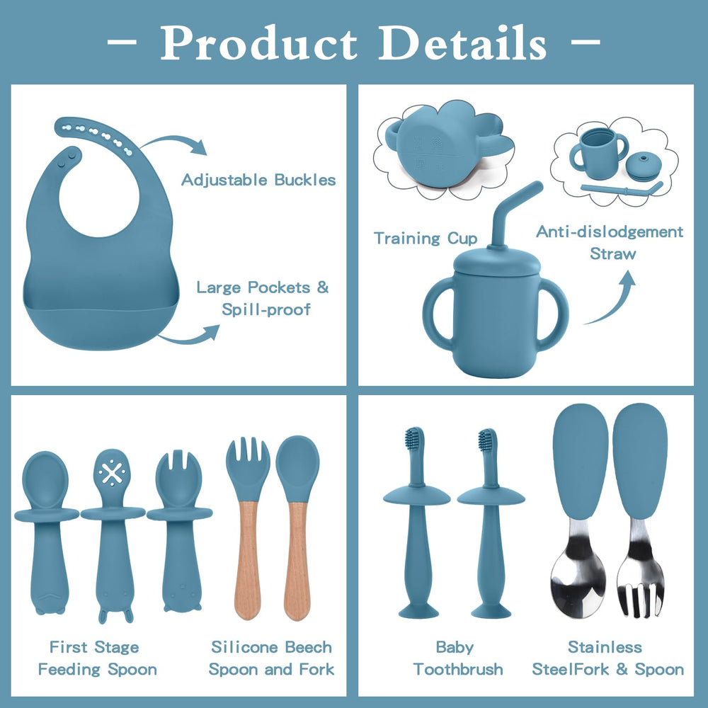 SILI FACTORY first-stage spoons support parent-assisted feeding progression