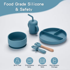 SILI FACTORY baby spoons and forks in silicone and stainless steel options