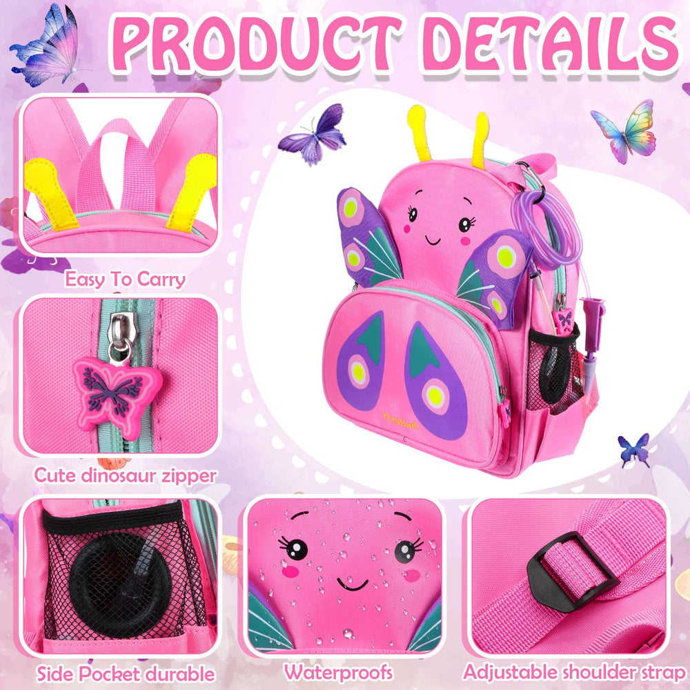 SilTriangle butterfly-backpack-compact-size fits 17 oz feeding bag and pump