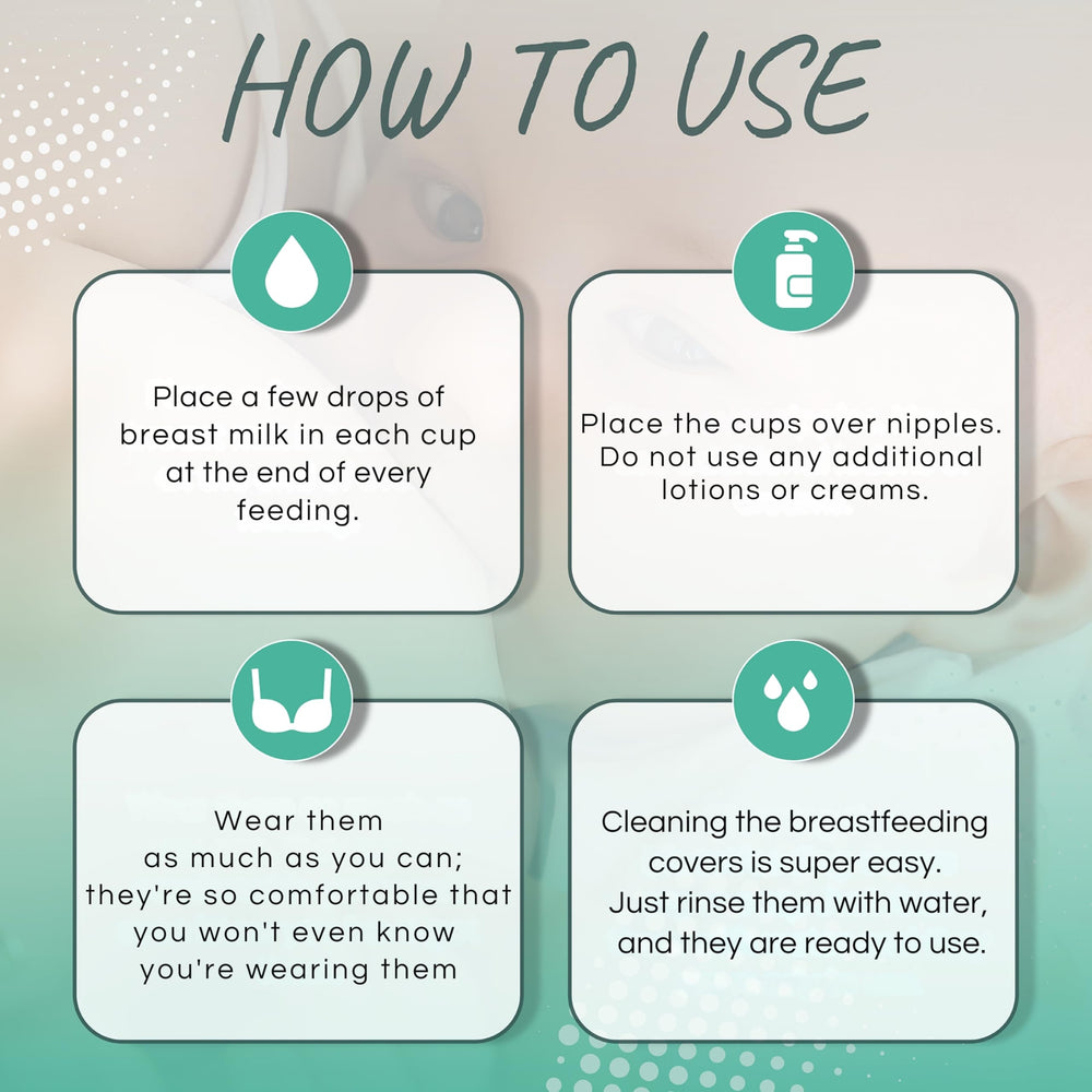 Silvamom cups worn under clothes for discreet breastfeeding comfort
