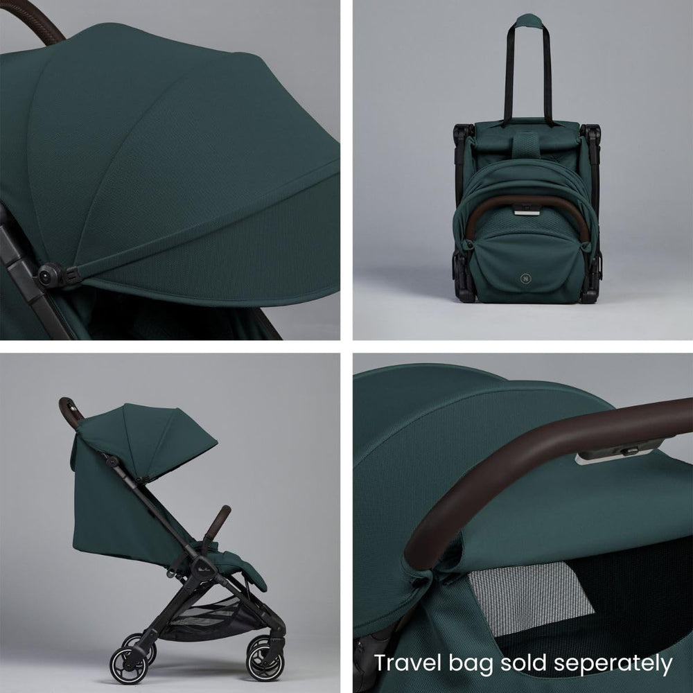 Silver Cross Clic built-in basket stores essentials.