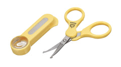 Simba Toddler Safety Scissor with nail filer and magnifier aids precise baby trimming