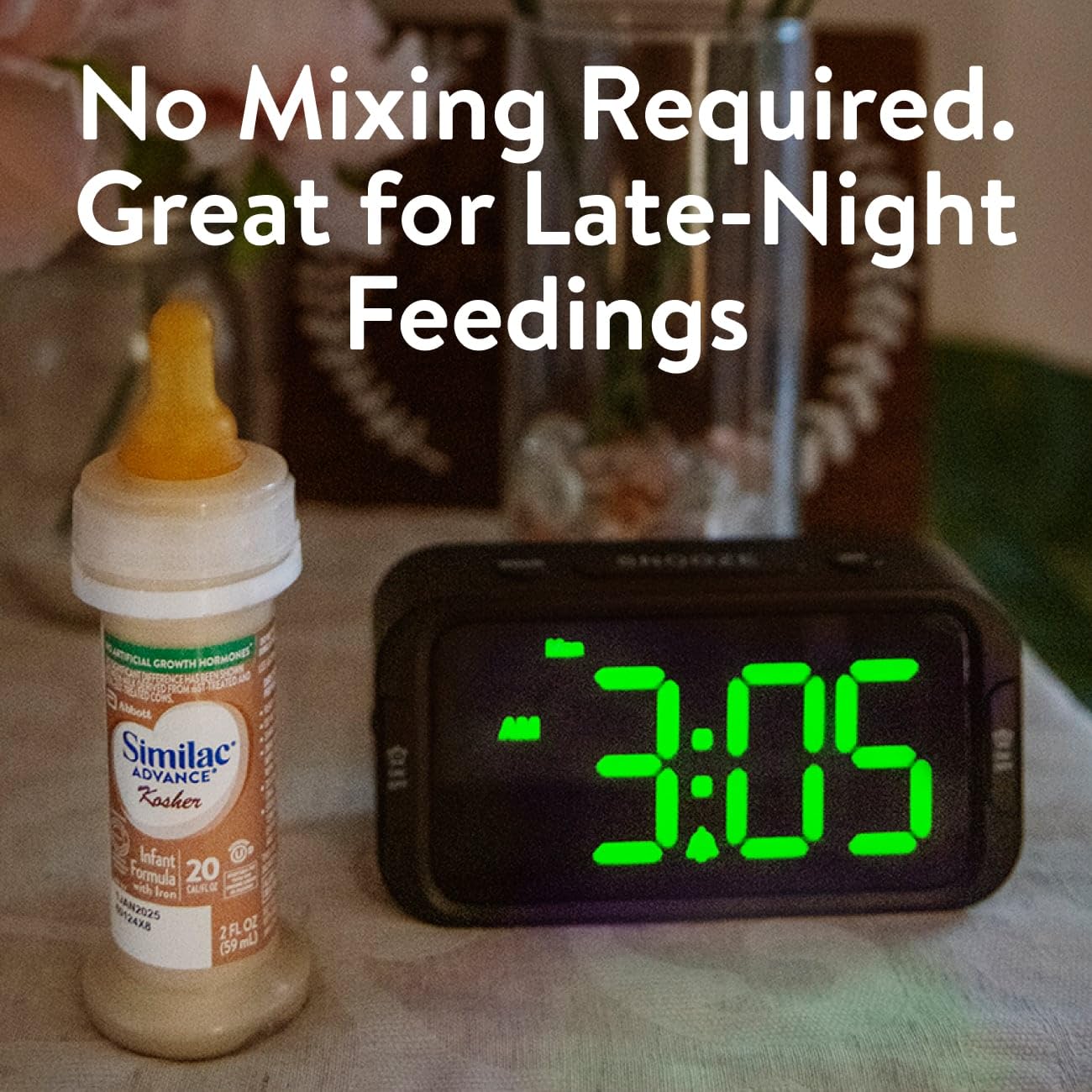 Similac Advance Kosher ready-to-feed packaging for travel