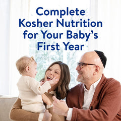 Similac Advance Lamehadrin pack front emphasizes four-pack value and kosher status for families.