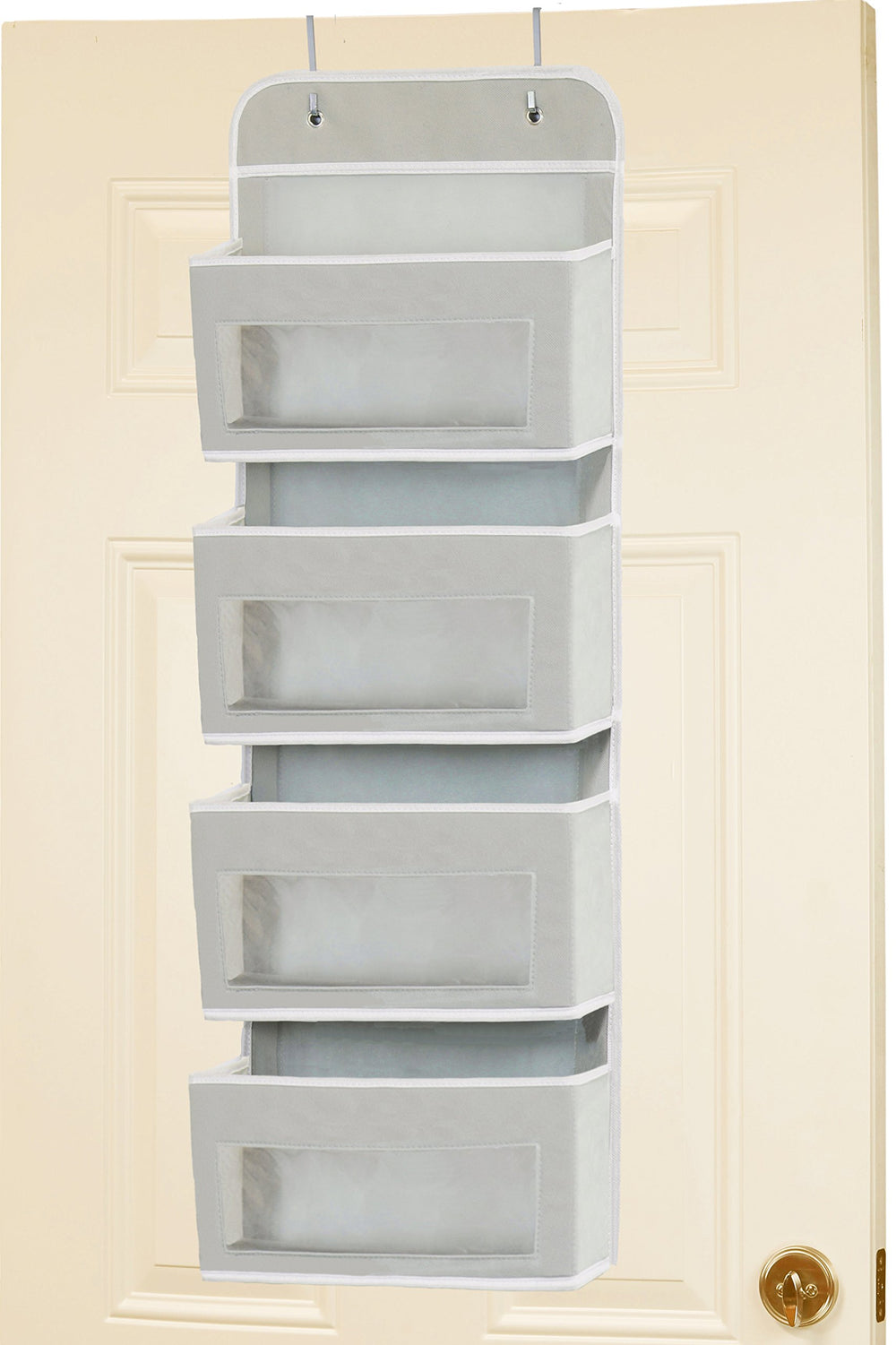 Simple Houseware space-saving organizer for campers and classrooms with visible pockets.