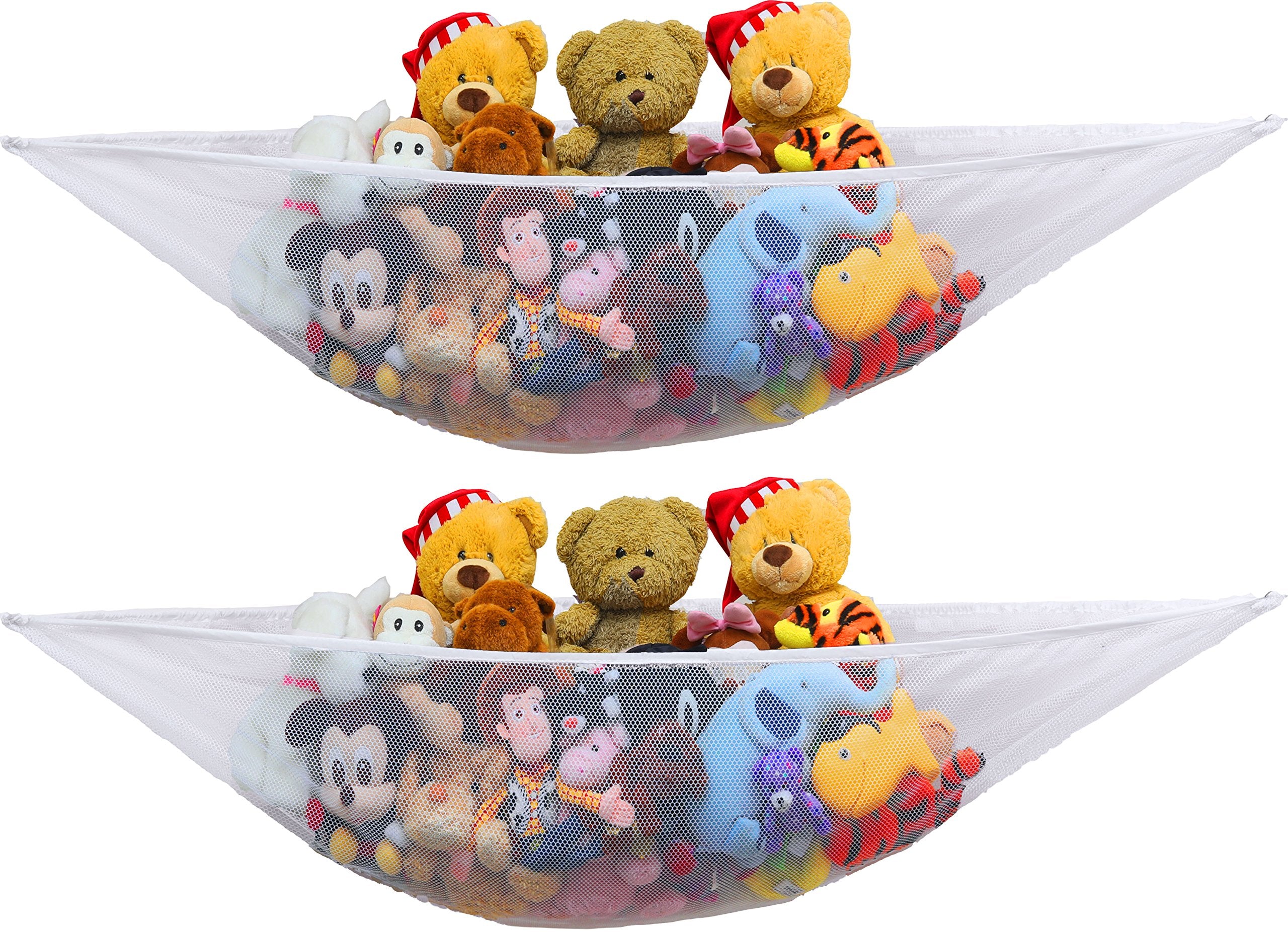 Simple Houseware stuffed-animal-hammock-net easy-clean and quick-access toy solution.