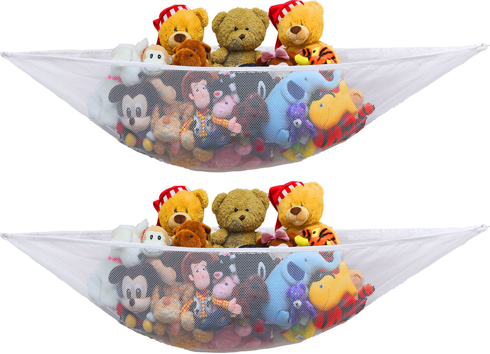 Simple Houseware stuffed-animal-hammock-net easy-clean and quick-access toy solution.