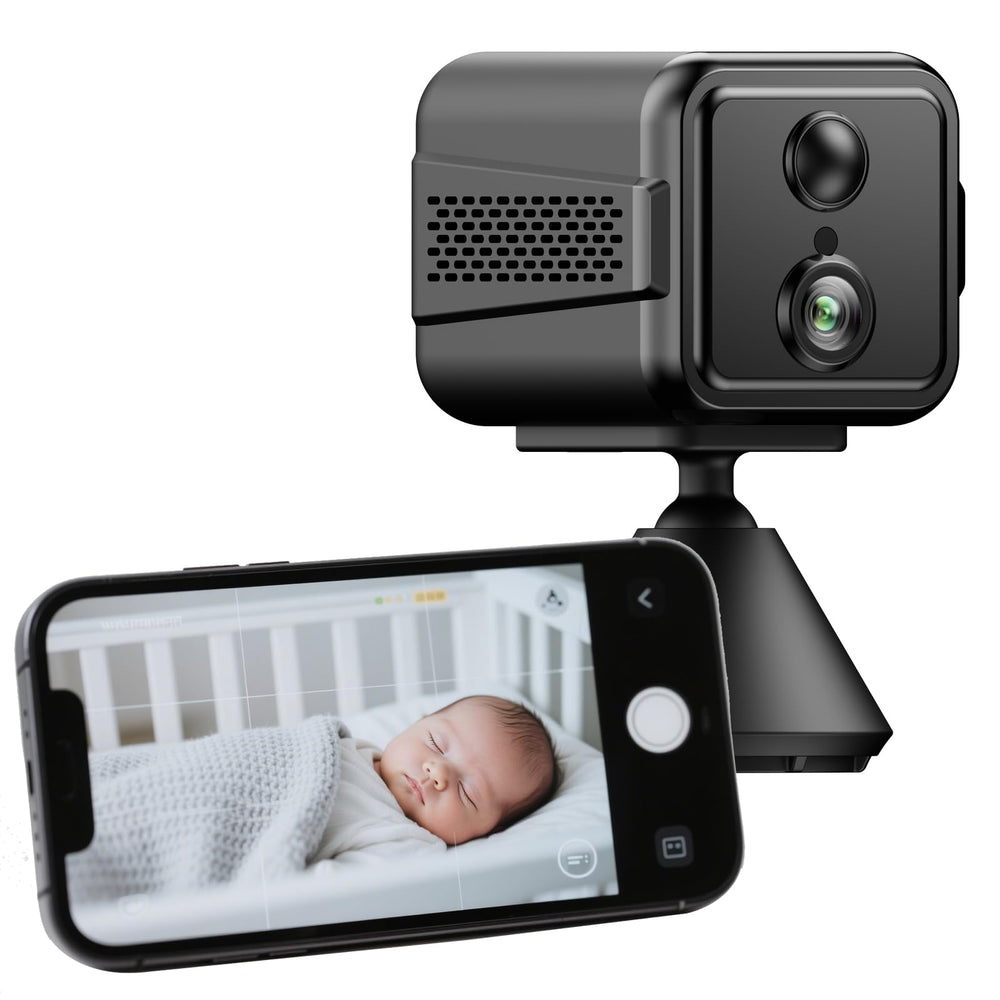 SimplePosture T9W5 camera front view for versatile indoor surveillance and pet monitoring.