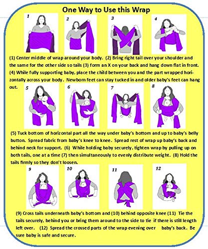 Simply Essential Solutions baby wrap strengthens bonding during close carry sessions.