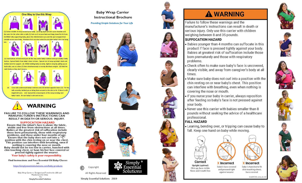 Simply Essential Solutions one-size-fits-most wrap for varied body types.