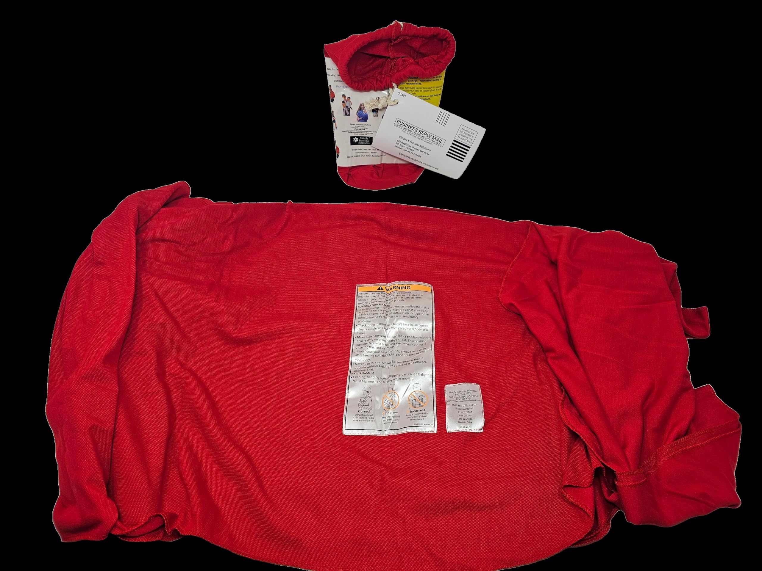 Simply Essential Solutions tapered-ends design aids easy knotting and reduced bulk.