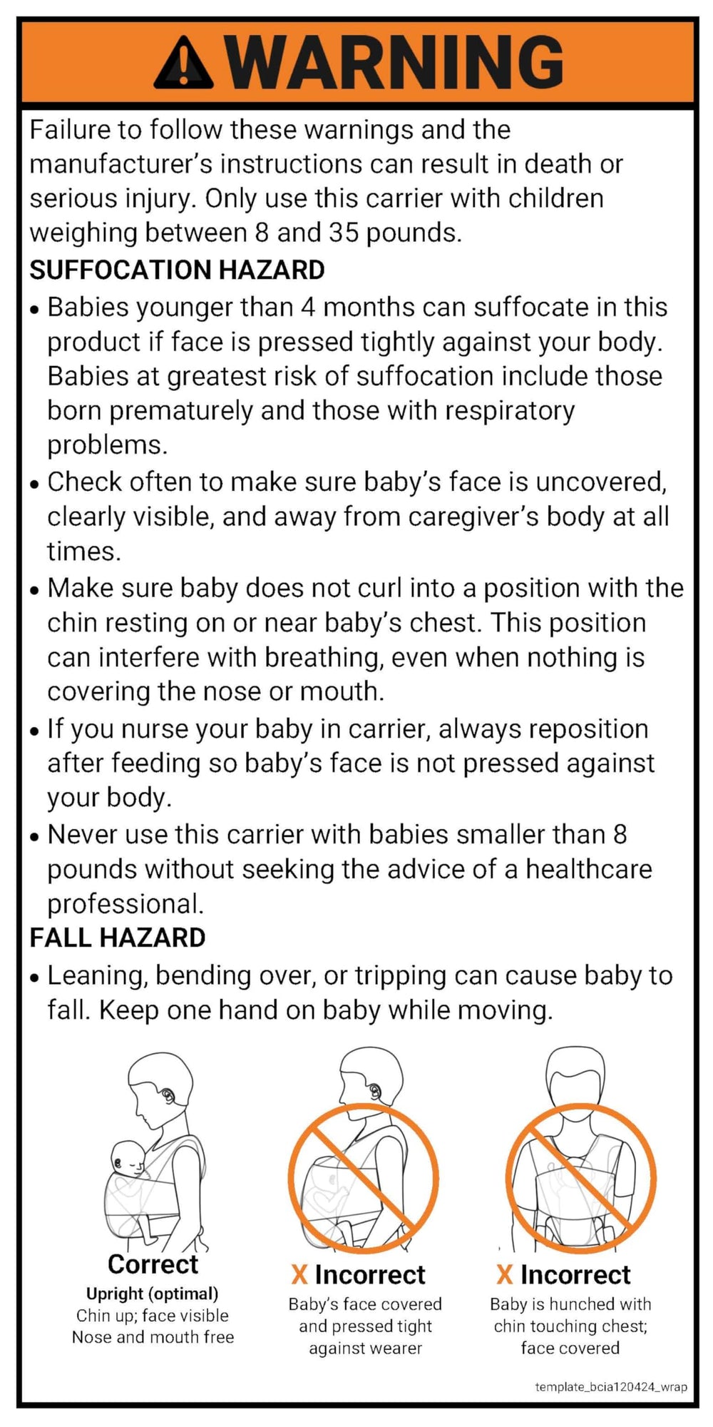 Simply Essential Solutions baby wrap weight-support feature demonstrates distribution across shoulders.