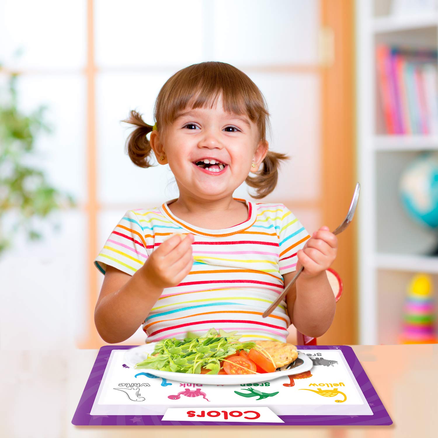 Simply Magic 5 placemats reusable and durable for everyday family dinners.