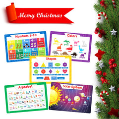 Simply Magic 5 placemats shapes design helps kids recognize shapes while eating.