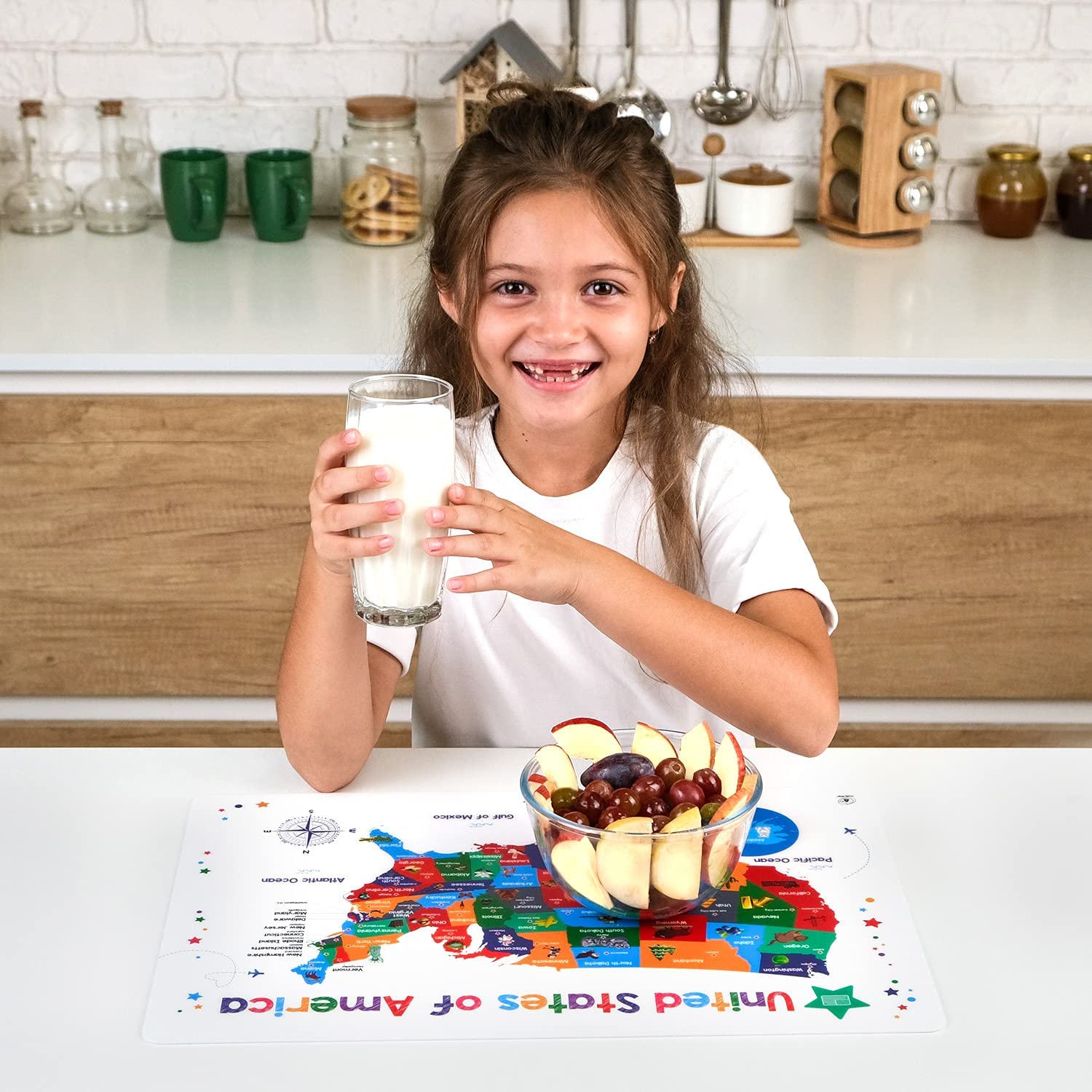 Simply Magic placemats ideal for at-home learning during dinner time