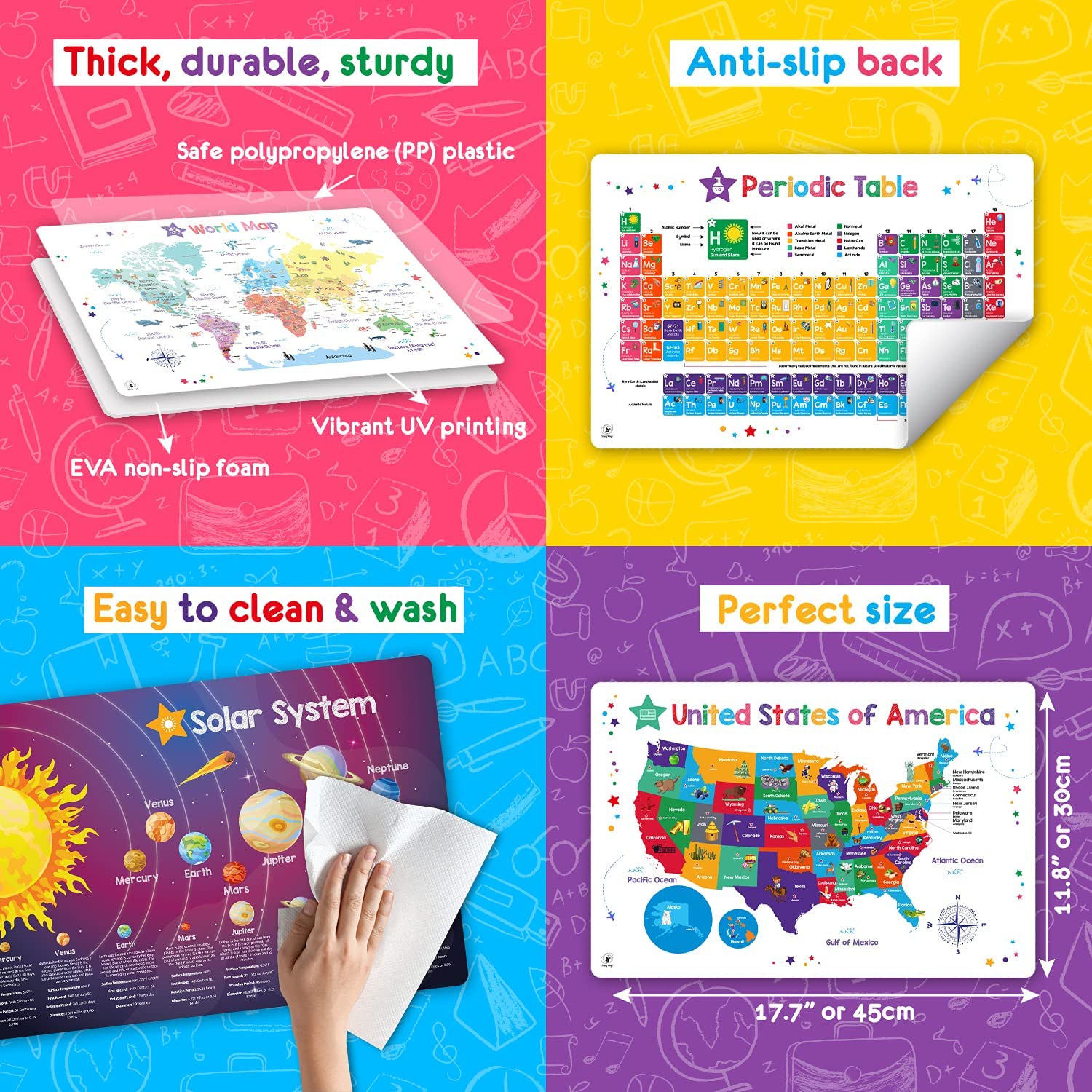 Simply Magic solar system placemat sparks curiosity at meals