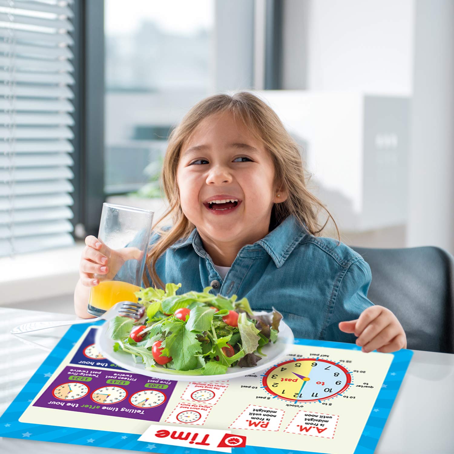Simply Magic gift-ready placemats celebrate learning and make a thoughtful educational gift.