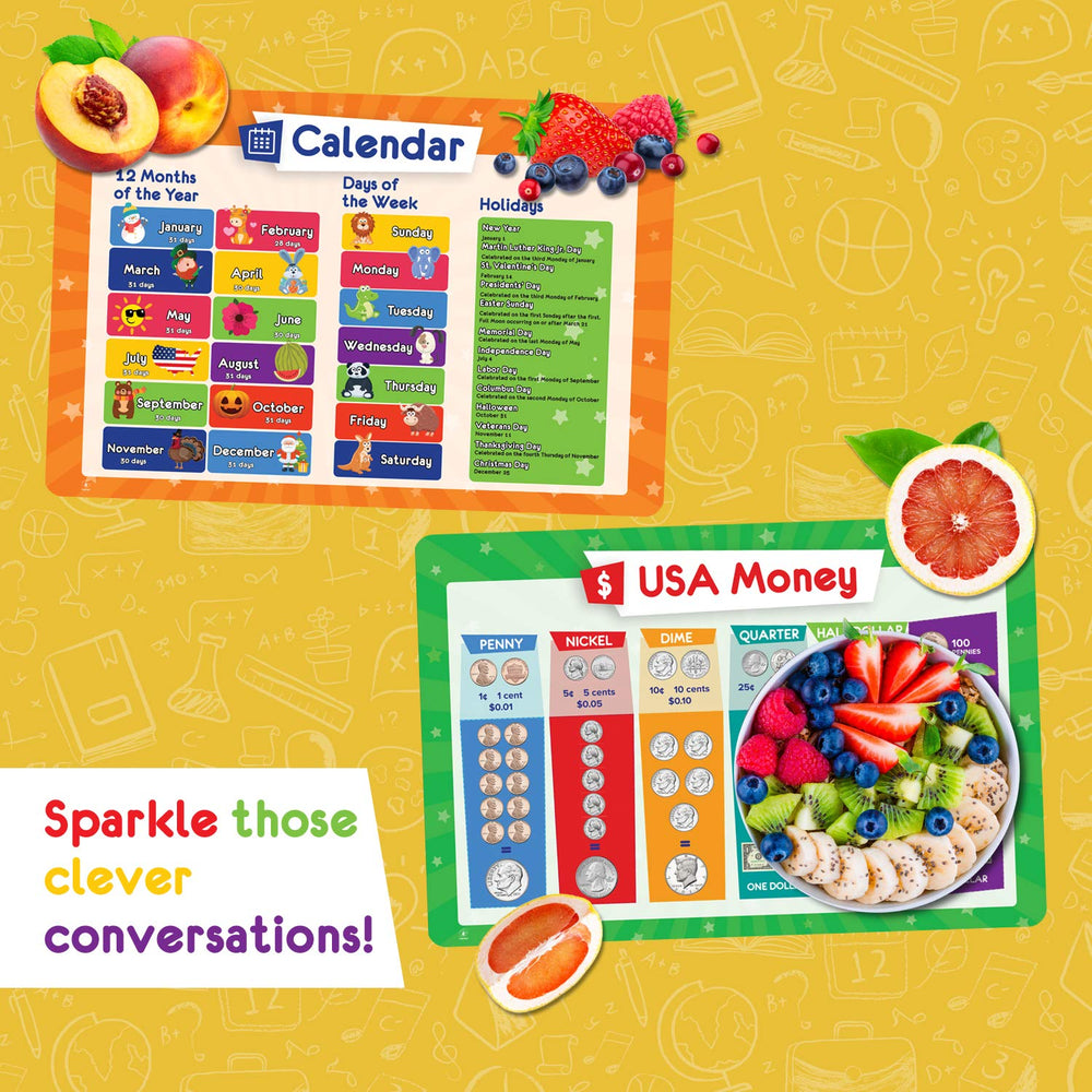 Simply Magic set includes weather, seasons, calendar, and time themes for daily learning moments.
