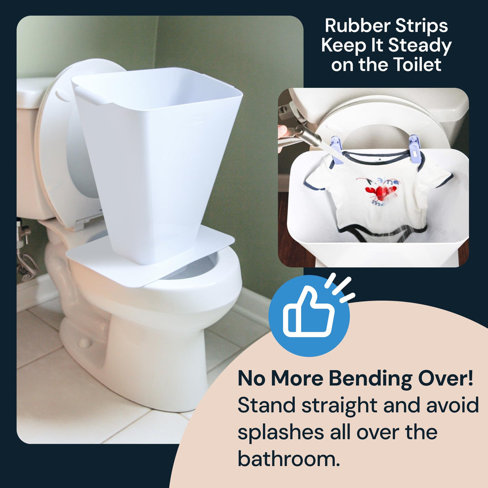 SimplyImagine diaper pail clip assembly showcases secure one-handed use.