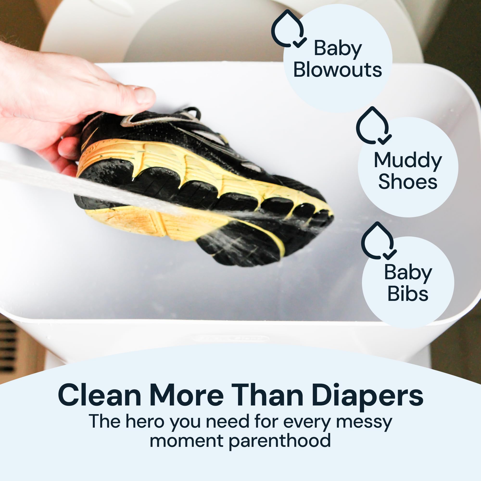 SimplyImagine durable plastic construction ensures lasting wear in busy nurseries.