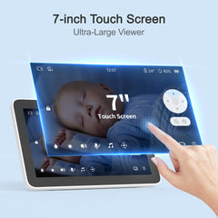 Simsky dual cameras with 6x zoom capture detailed baby actions across rooms.