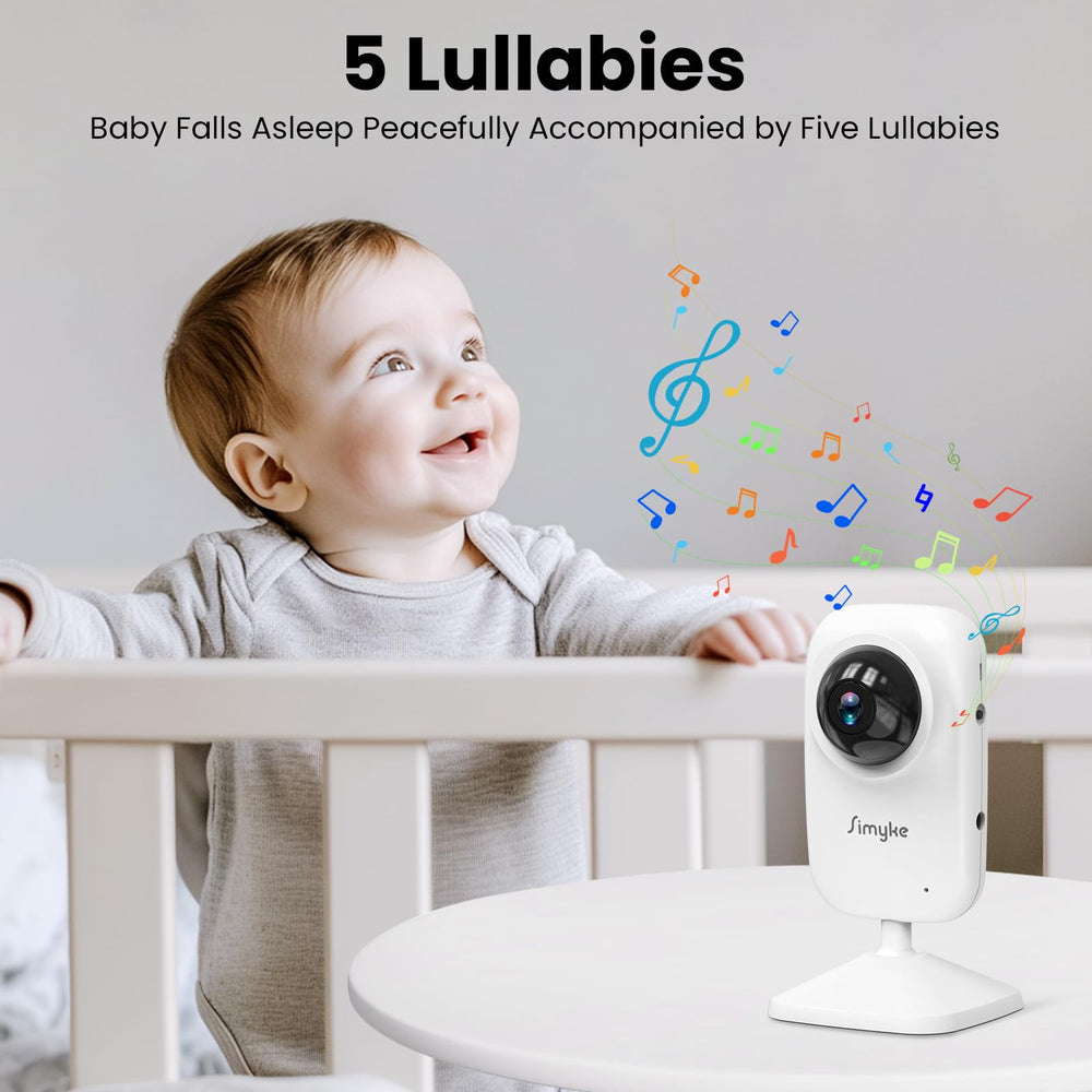 Simyke baby monitor free smartphone app for remote viewing