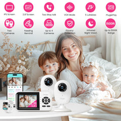 Simyke cry-detection alerts keep you aware of baby needs.
