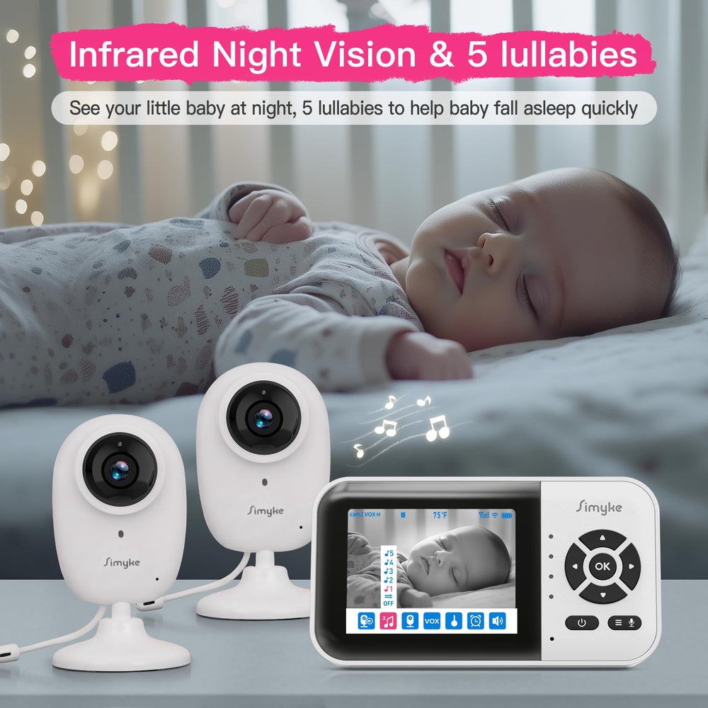 Simyke supports SD and cloud storage for precious moments.