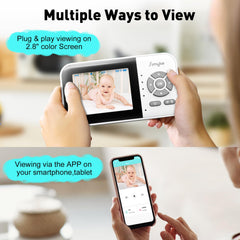 Simyke upgrade video baby monitor app view enables remote monitoring from anywhere
