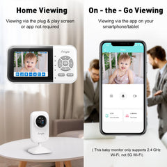 Simyke video baby monitor provides two-way audio for remote reassurance