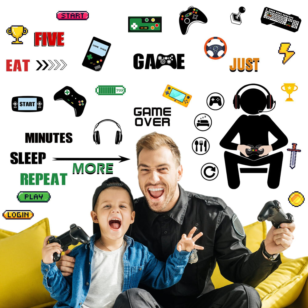Sinekong gamer wall decal DIY-design helps tailor a unique setup.