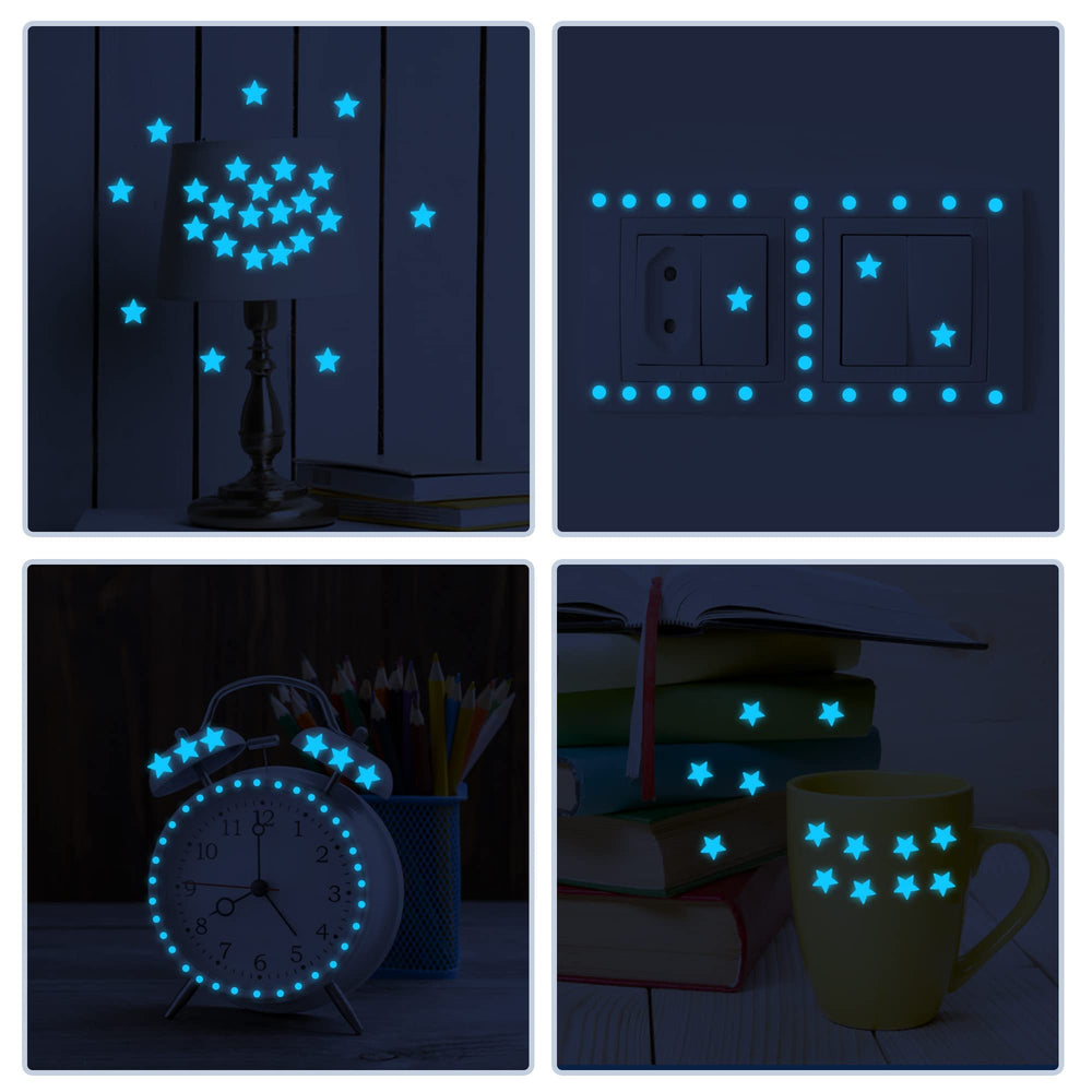 Sinekong glow in dark decal pack highlights easy peel and stick installation.