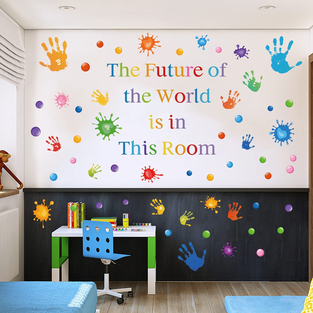 Sinekong kids-bedroom wall sticker creates cheerful decor and positive daily encouragement.