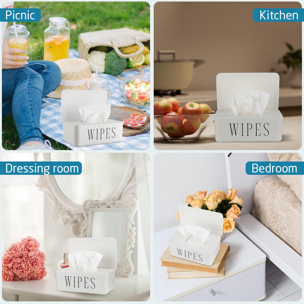 Singhoow refillable wipes container made from durable PP plastic for daily use