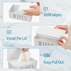 Singhoow lid keeps wipes dust-proof and moist for longer freshness