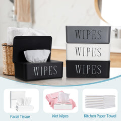 Singhoow dispenser lid seals moisture to keep wipes moist.