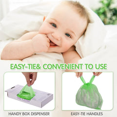 Sinmoe baby diaper bags green scented design helps cover odors on the go