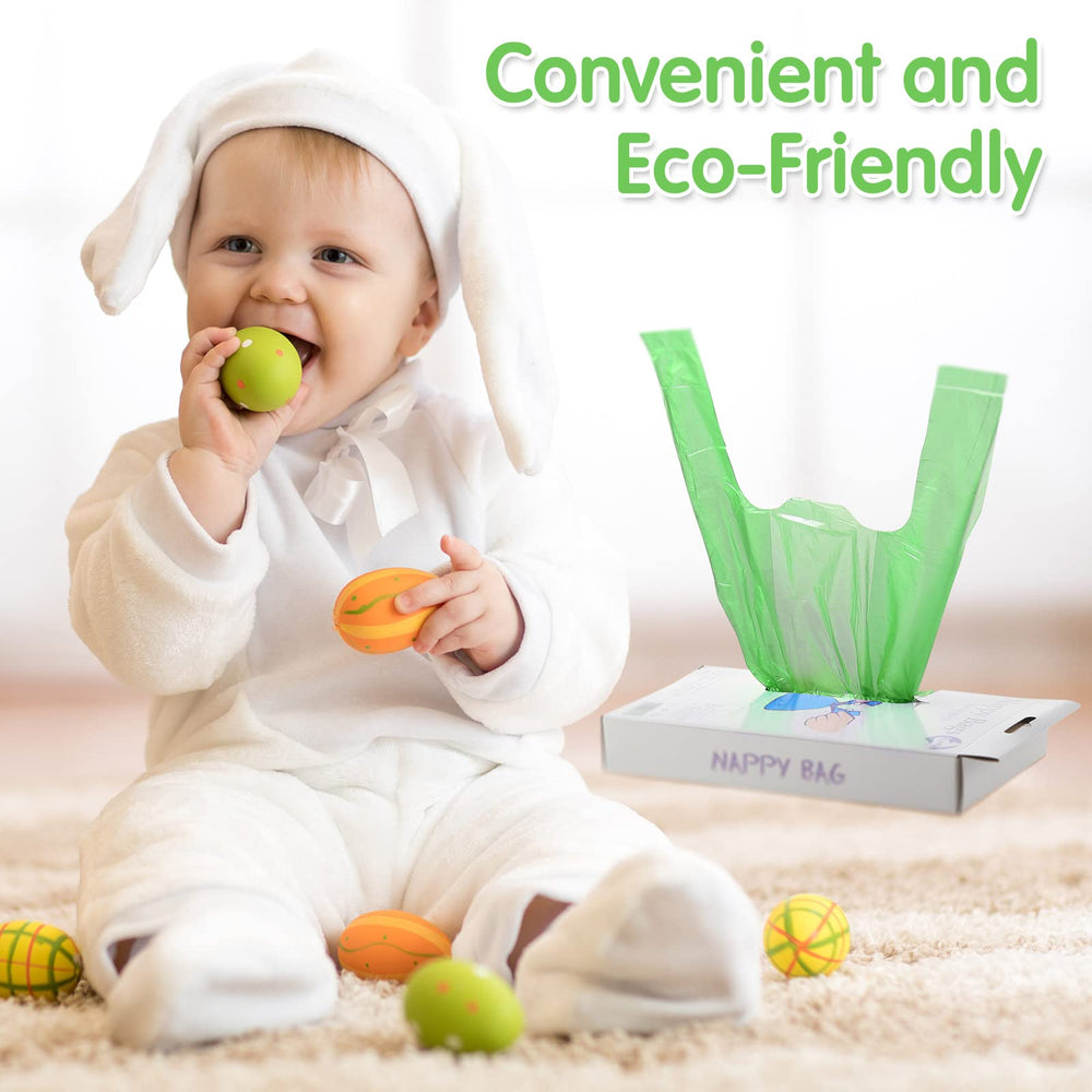 Sinmoe versatile green diaper bags suitable for home car and travel