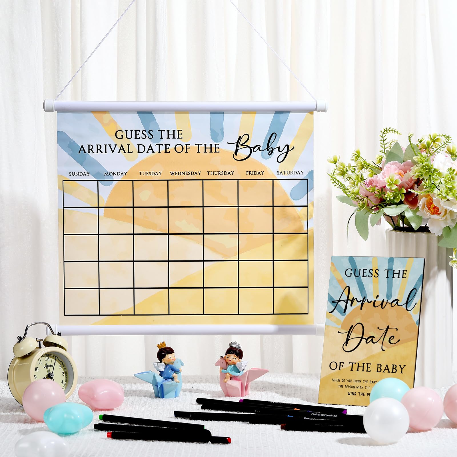 Sintuff 12-color fineliner pen pack ensures vibrant guest notes and decorations.