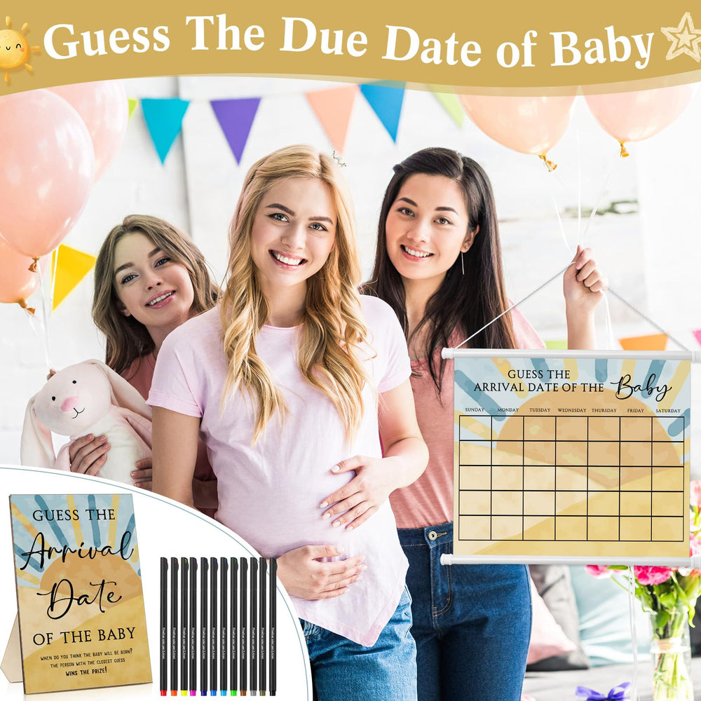 Sintuff sun-themed design accent creates festive mood at baby showers.