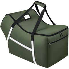 SINVICKO infant car seat travel bag green front pocket keeps essentials organized for flights